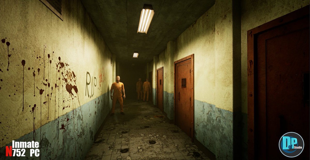 PlayDepth's tweet photo. Inmate N752 PC Version
(In development)

#games #UE4 #horror #game #Survivor #SurvivalGame https://t.co/OBZlAs4JDt