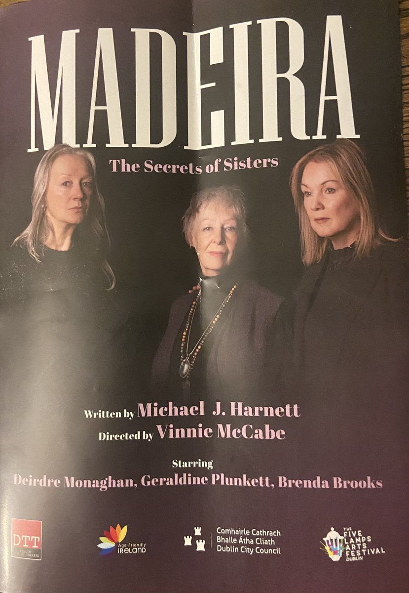 Fantastic night @Viking_Theatre for Maderia. Well worth a visit for a well crafted story delivered wonderfully