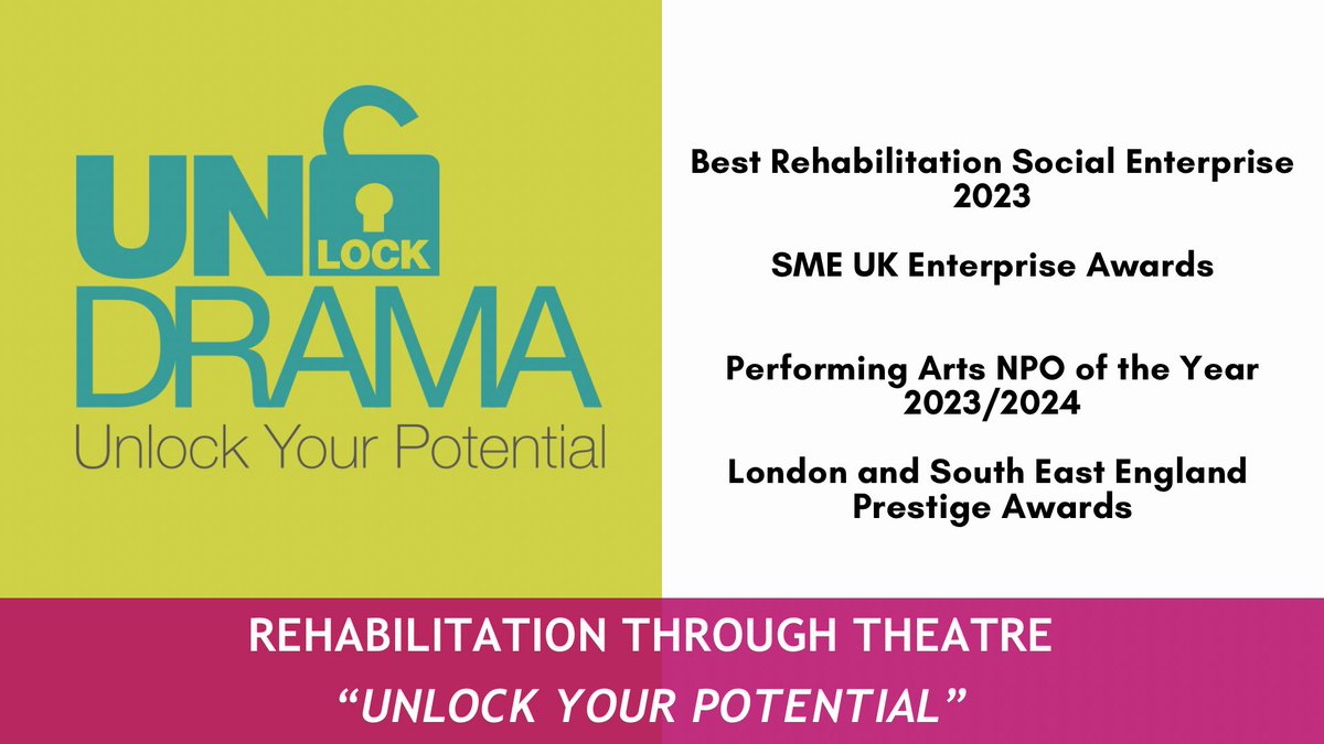 🌟 Exciting News! Unlock Drama is honored to receive multiple awards: 🏆 Best Rehabilitation Social Enterprise 2023 🏆 Performing Arts NPO of the Year 2023/2024 A decade of using Applied Theatre to transform lives! Thanks to everyone who supports our mission. #AwardWinning