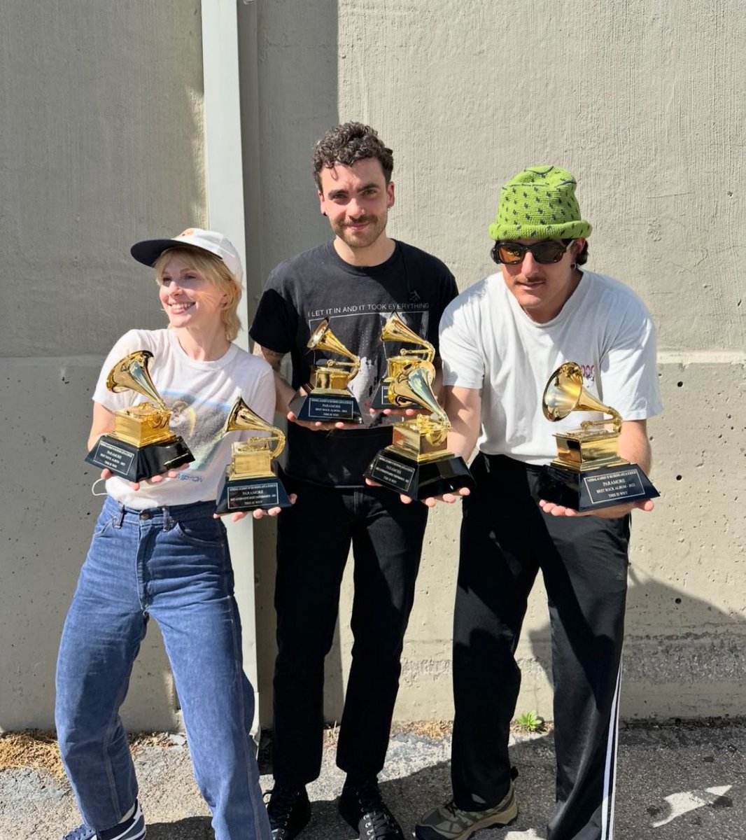 Dois? Caralh*! Paramore com os GRAMMYs merecidos do “This Is Why” 🏆