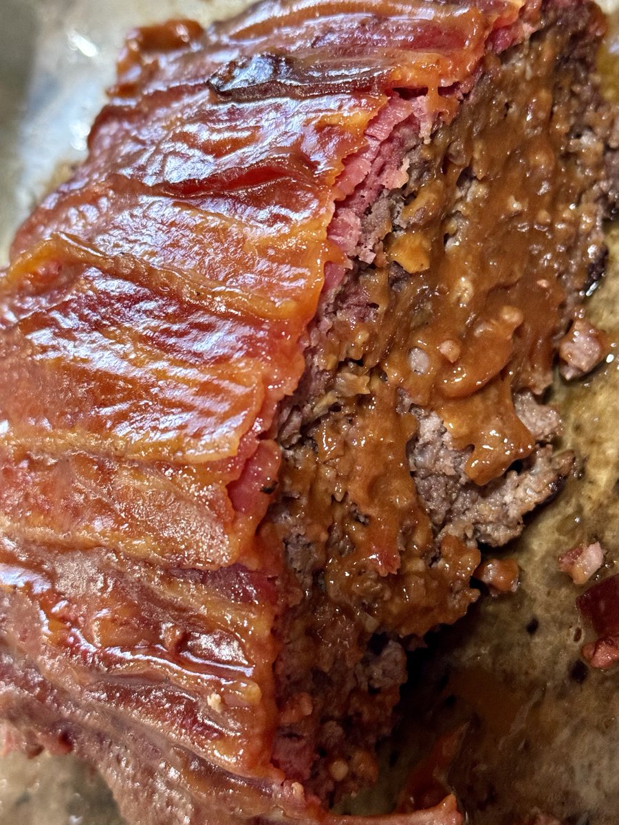 Is meatloaf better with bacon?