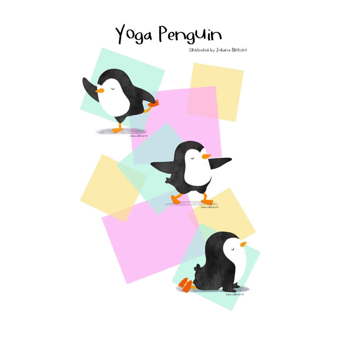 Yoga Penguin.
New design available in our stores. Order yours now! Link in Bio.
#ThePenguinsFamily #penguin #yoga #cute #PenguinsLife #life #cartoon #dailylife #illustrator #ilustracao #kidlitart #kidlitartist #插图师 #企鹅 #插画 #JulianaMotzko