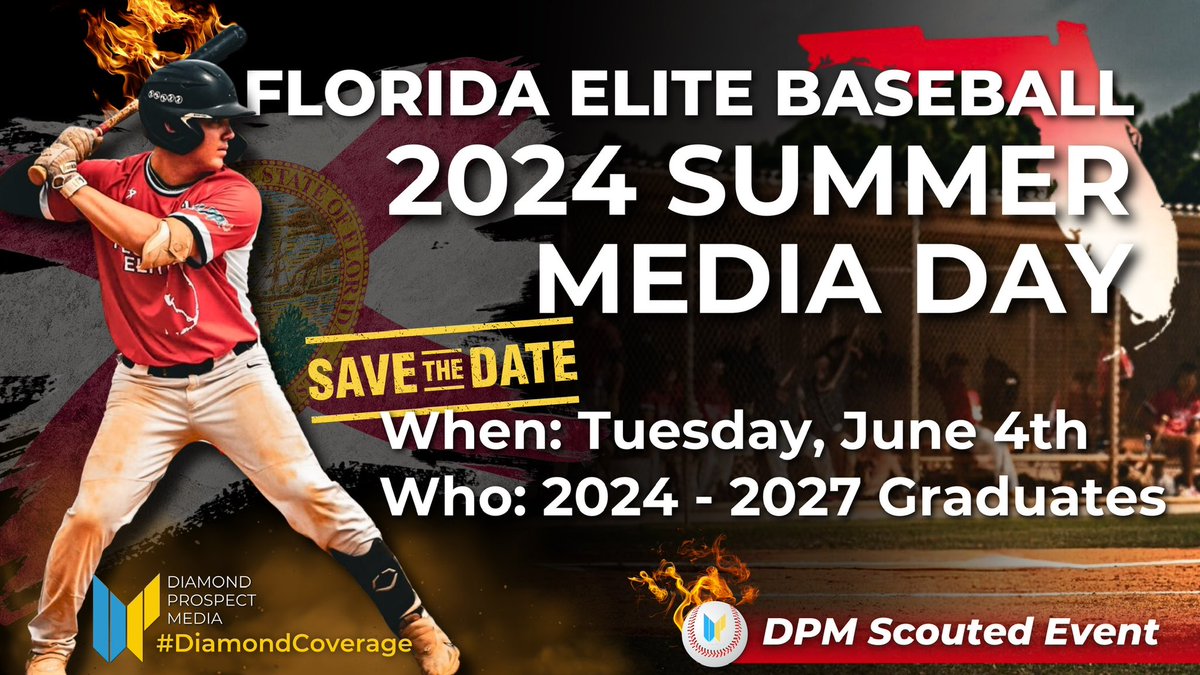 The @FLelitebaseball organization has not only had success during the summer/fall seasons, but have been an integral part of getting their players to the next level. We look forward to working with @Coach_Giacalone and his staff again at their upcoming Media Day. #DiamondCoverage