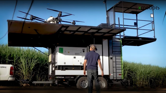 XMobots lança o revolucionário sistema aéreo de pulverização agrícola SPAD 150 #XMobots #Embraer #PulverizacaoAgricola #SPAD150 #embr3 #TecnologiaBrasileira #inovacao bityl.co/PeP7