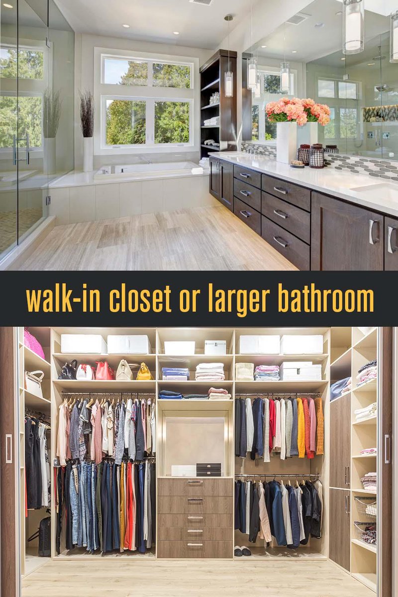 Would you rather have a big walk-in closet with plenty of space for clothing and accessories or a large, luxurious bathroom that feels like a spa?
Presented by Rachel Taylor,
please call 941-324-1708 for all inquiries and showing requests.
#sellingtampa #sellingparadise