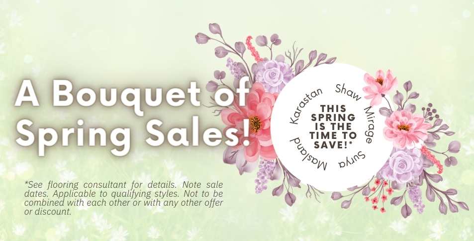 🌷 Step into a world of blooming opportunities with Creative Carpet & Flooring's 'A Bouquet of Spring Sales!' 🌷 #SpringSales #HomeRenovation #CreativeCarpetInc 
creativecarpetinc.com/monthly-specia…