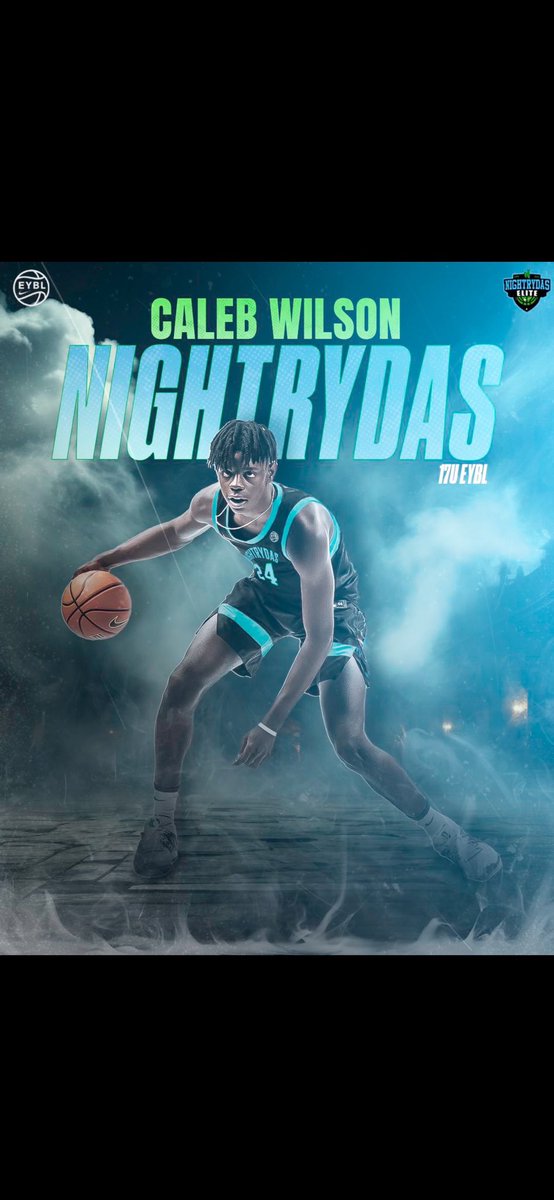 2025 5-star F Caleb Wilson (@CalebWilson2025) will run with the Nightrydas (FL) for the remainder of the 2025 Nike EYBL circuit @nightrydaselite #2024EYBL