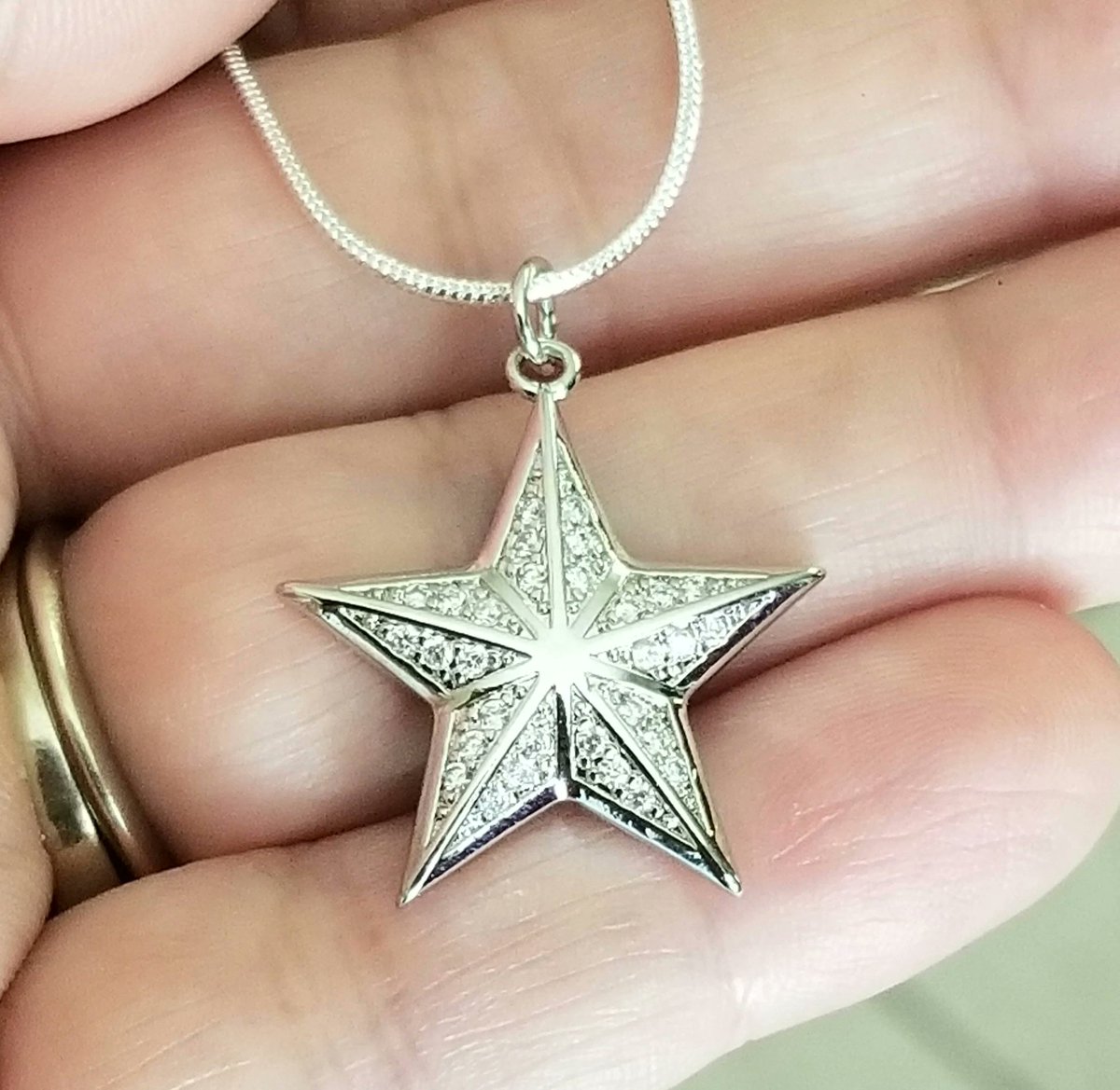 Silver Star Necklace, Star Pendant Necklace, #StarNecklace #jewelry #necklace #necklaces #handmadejewelry #silvernecklace #sterlingsilver #sterlingsilvernecklace #giftsforher #giftsformom #momgifts #momgift #Mothersday #Mothersdaygifts #stars

etsy.me/43hRJNd via @Etsy