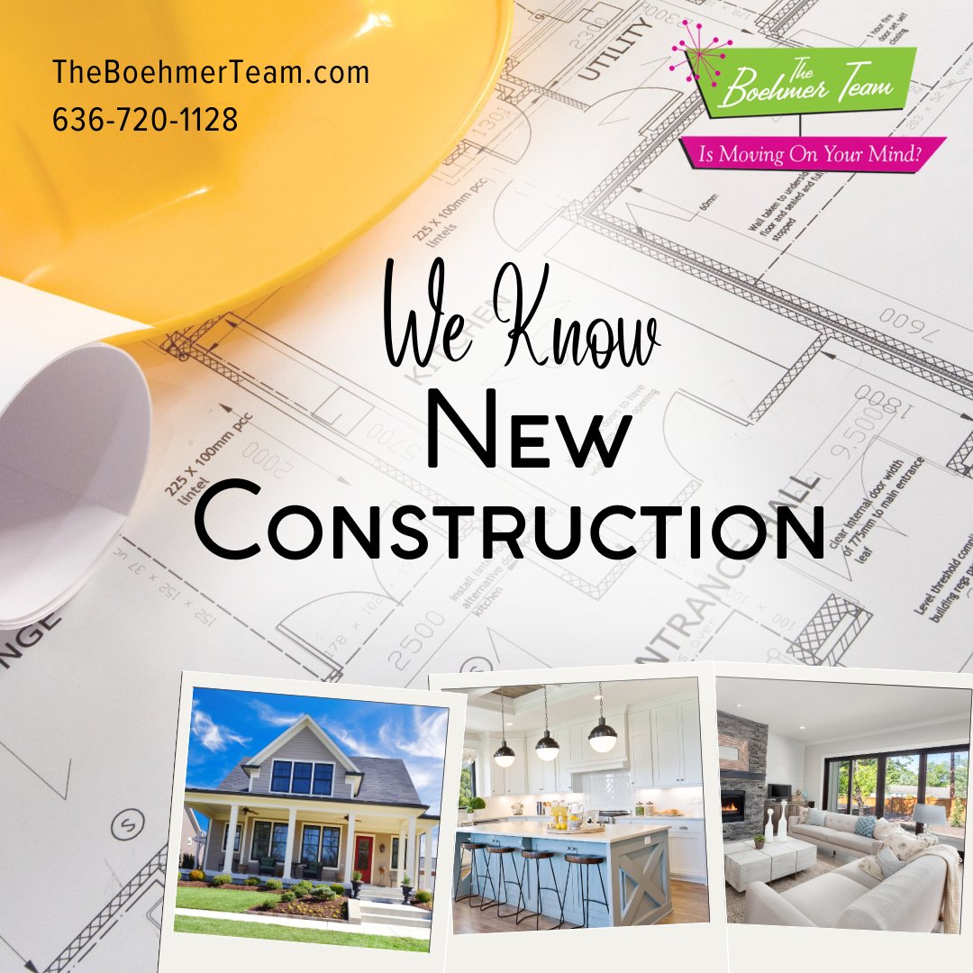 The Boehmer Team are uniquely qualified and highly experienced in helping homebuyers navigate the new construction buying experience. theboehmerteam.com/new-home-centr…
#StCharlesCounty #STLhomes