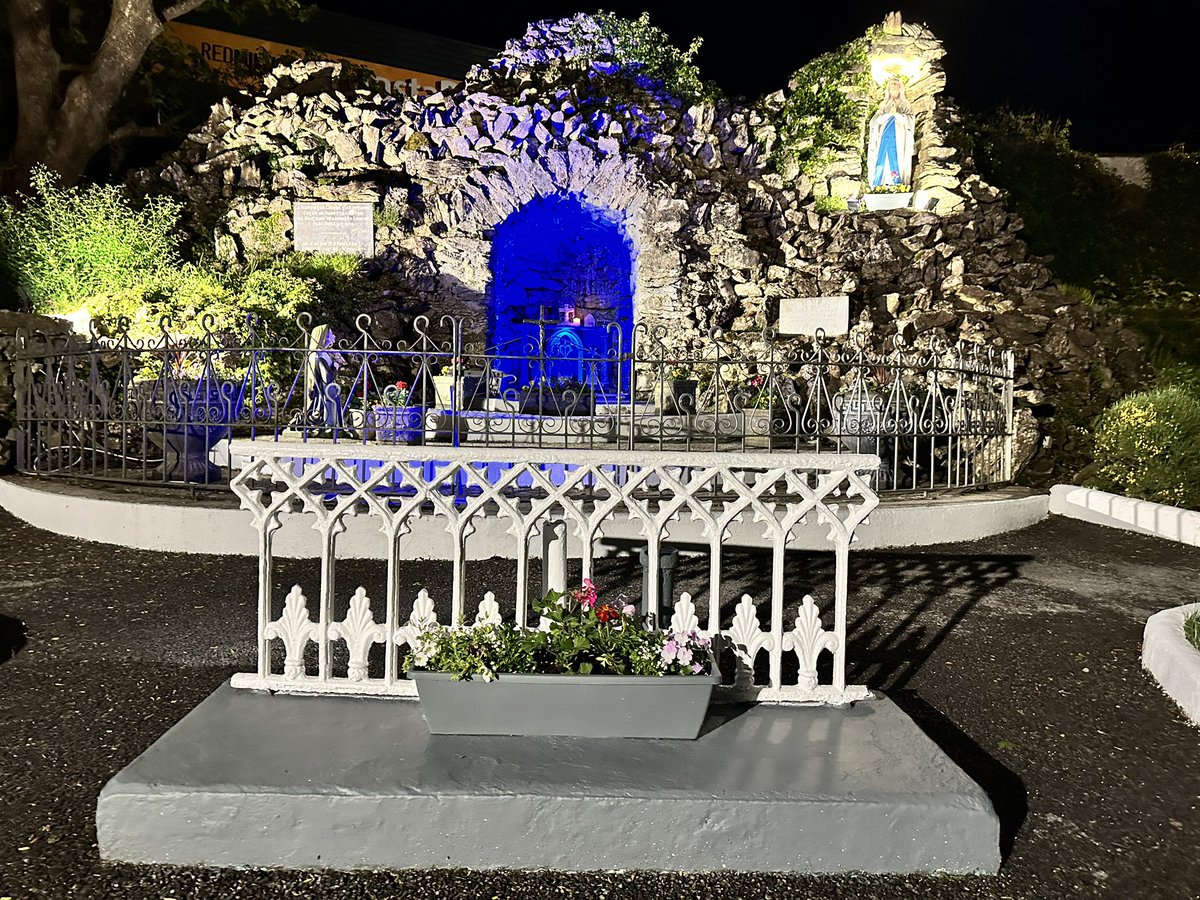 Beautiful tradition of May Devotions at Castlegar Grotto @GalwayDiocese