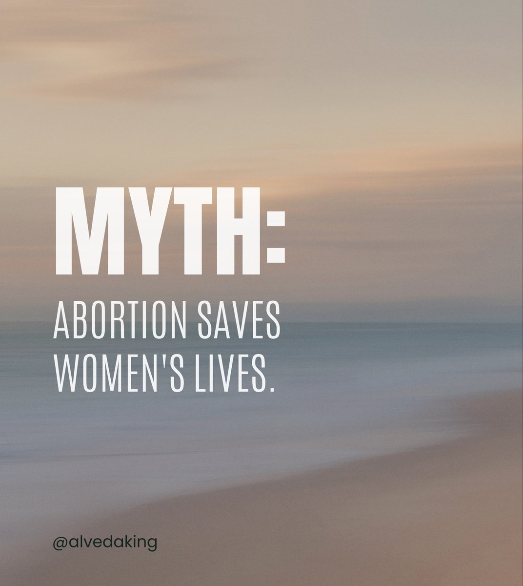 Abortion hurts women in and out of the womb.