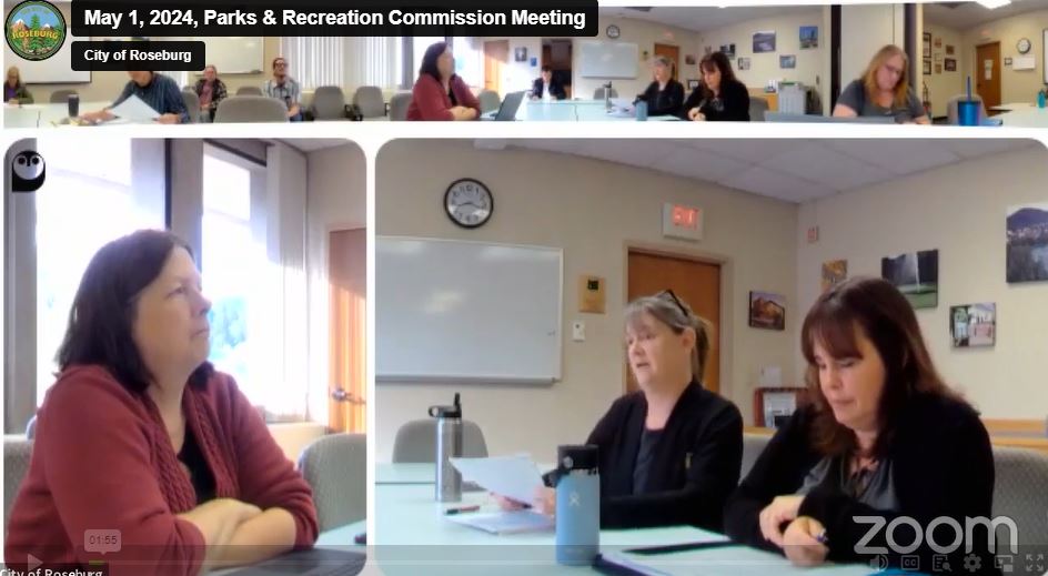 The Roseburg Parks and Recreation Commission met today to discuss park fee updates and a five-year capital improvement plan. Watch the meeting video: bit.ly/3NC8ayb

More on the commission: bit.ly/3MTL5DL
#parks #government