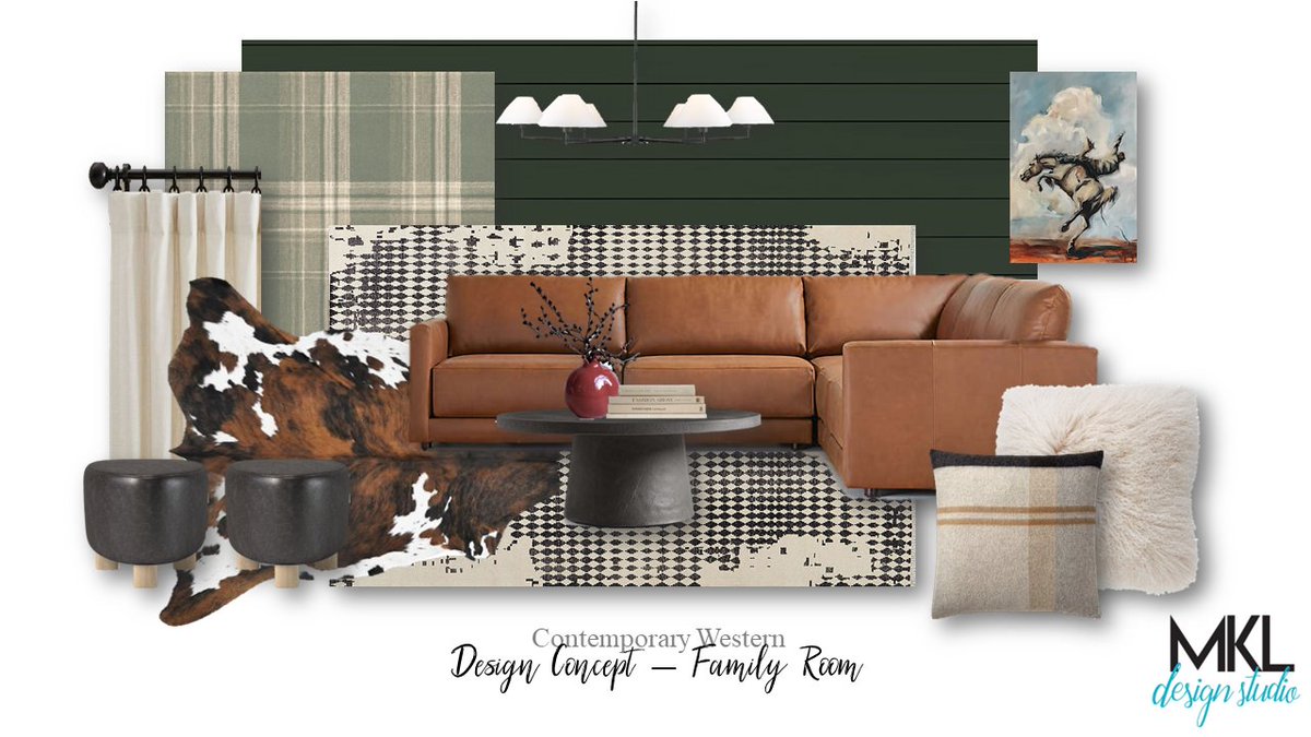 Yeehaw! 🌟 Saddle up for comfort & style with this design concept board that blends contemporary flair with rustic elements for a family room that's as cozy as it is chic.
•
•
•
Interiors: @mkldesignstudio

#DesignInspo #MKLDesignStudio #MKLInteriors #YYCDesign #CalgaryHomes