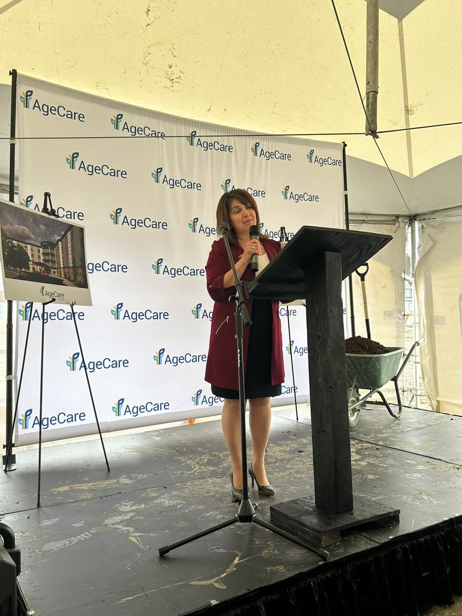 It was great to be with my colleague, MLA Chantelle de Jonge, to break ground on the new Agecare facility in Chestermere. With partners like Agecare, the Government of Alberta is improving both the accessibility and quality of care for patients in Continuing Care.