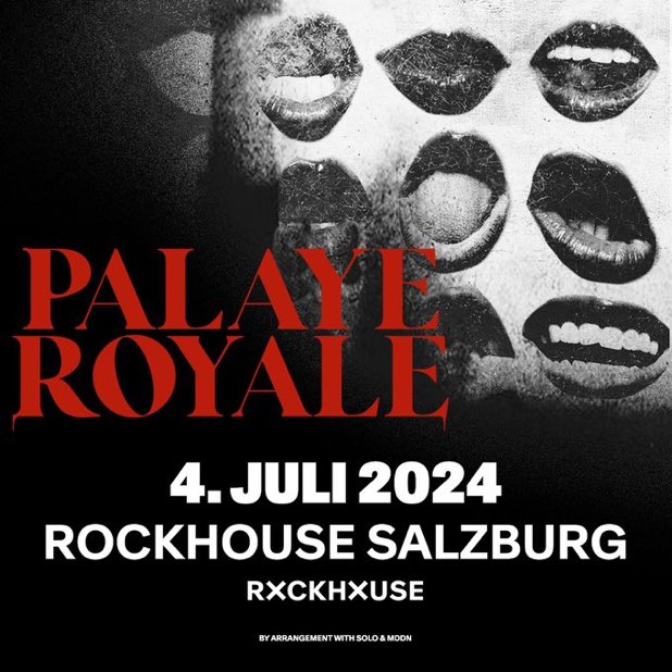 Austria! 🇦🇹 New show added. Tickets: palayeroyale.com