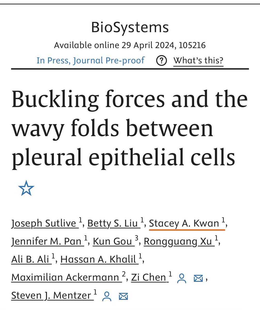 Great to see those two papers are put from my lab year. They’re better read together! Buckling forces sciencedirect.com/science/articl… Evolving topological order anatomypubs.onlinelibrary.wiley.com/doi/abs/10.100…