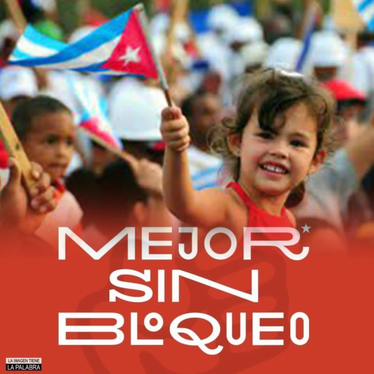 En la lucha contra el bloqueo de #EEUU🇺🇸 a #Cuba🇨🇺 se unen personas de todas las edades, credos, razas. Se trata de un sentimiento de humanidad q tampoco reconoce fronteras y q aúna voluntades por el amor y la paz. #EliminaElBloqueo 🇨🇺 #DeZurdaTeam 🤝 #IzquirdaPinera 💪