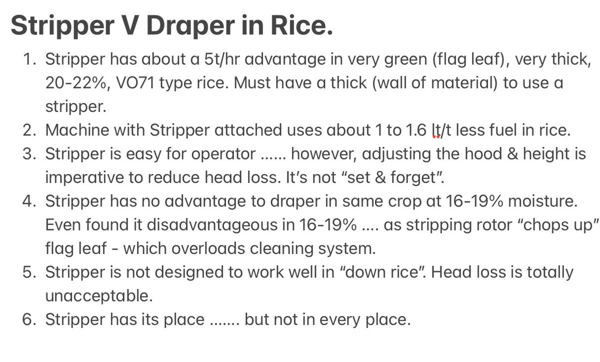 @grassrootsag Greg, this is on a Case 8250. A smaller capacity machine or machines with inherent rotor loss, may have increased advantages. Here’s a few points that I’ve found.