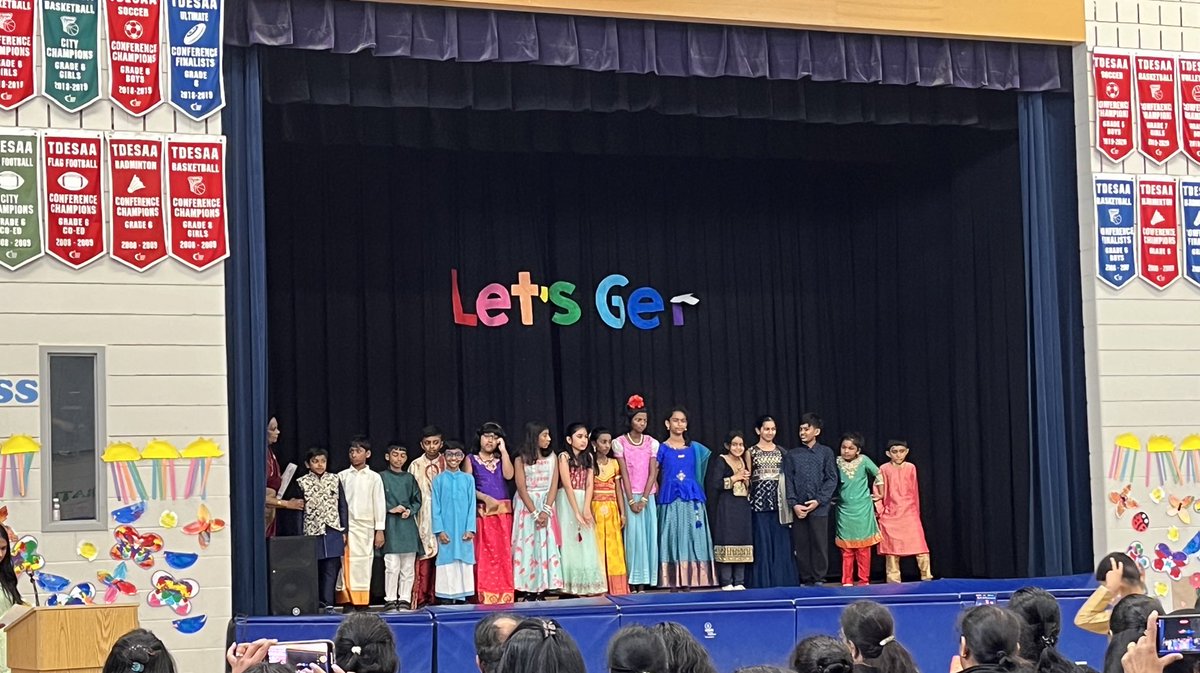 What an amazing performance from the ILE students of Tamil Class at Brookside PS. Thankful for the support of Principal Eckleton and VP Sarah. I truly value the commitment of our wonderful instructors and staff. @BrooksidePSTDSB @TDSB_ConEd @TDSB_ILE