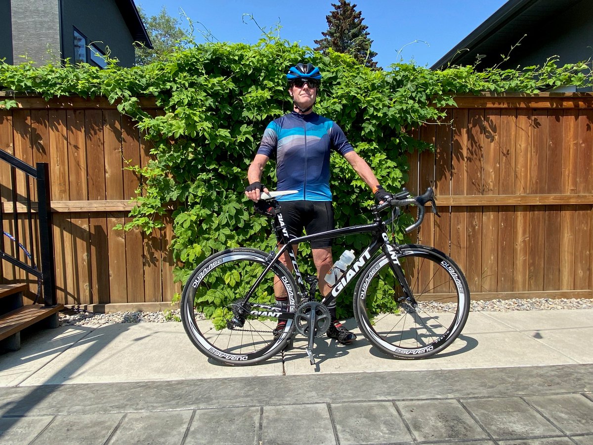 Meet Doug. An avid cyclist and #RideVIP, Doug was experiencing shoulder and upper back pain during rides. A stress test revealed a shocking truth: he had a heart attack! Now, after quadruple bypass surgery, he’s determined to ride 1000km in June for his second Ride for Heart.