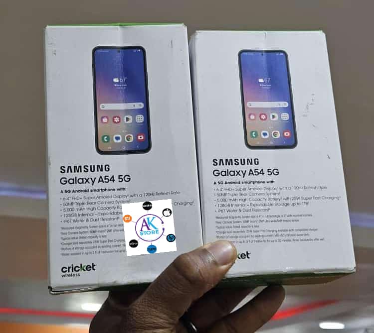 Please Retweet my hustle. 📱Product: Samsung Galaxy A54 💾 Memory: 8GB Ram 128GB Rom 🔋 Battery: 5000mAh 📷 Camera: 108 MP 📡 Network: 5G 💸 Price: N 400,000 💎 Condition: Brand New 📍 Location: 🇳🇬 🇳🇬 🇳🇬 🚚 Delivery: Nationwide Delivery 🌎 Storefront: bit.ly/3xnXFoF…