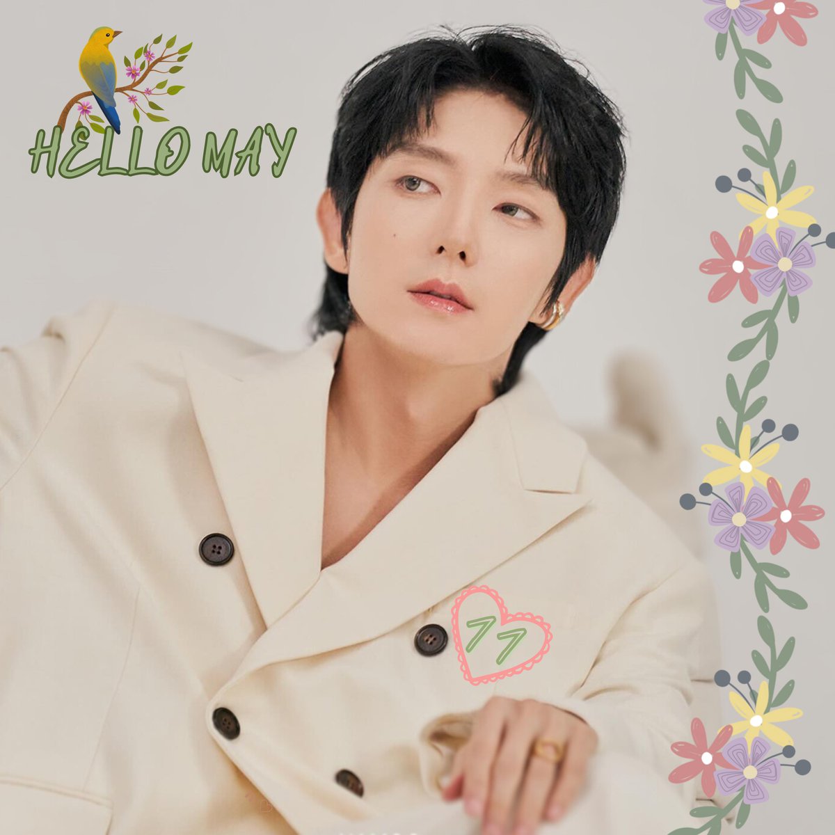 Happy May our beloved @actor_jg and wonderful JG's angels 💞💞💞🌸🌱😘

@JGshock #이준기 #李準基 #李准基 #イジュンギ #อีจุนกิ #leejoongi #you #may #lovespring 
#loveagain #lovejgforever 
#2024jg #jg2024 
#JoongisDay2024InSeoul 
#JOONGISDAY_봄Again 
#JOONGISDAY_SpringAgain