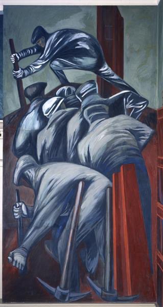 José Clemente Orozco, Panel 21 (1932) #DiaDelTrabajador