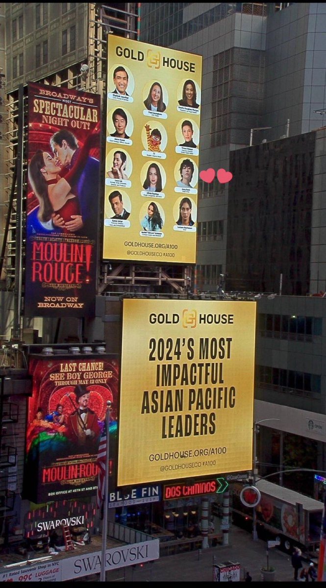 NYタイムズスクエアで行われた
Gold House A100 
「2024年最も影響力のあるアジア太平洋地域のリーダー」発表にジョングク💜

MOST IMPACTFUL ASIAN JUNGKOOK
PRINCE OF POP JUNGKOOK 
GLOBAL SUPERSTAR JUNGKOOK