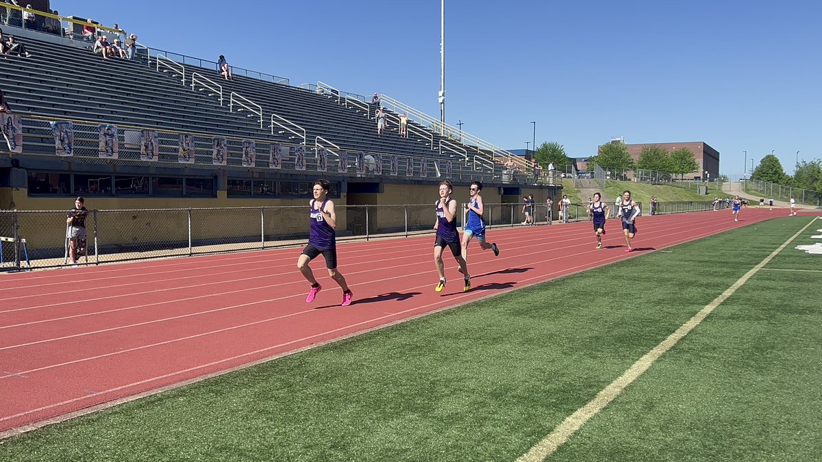 Baldwin boys track team competes in the first round of WPIAL team playoffs.