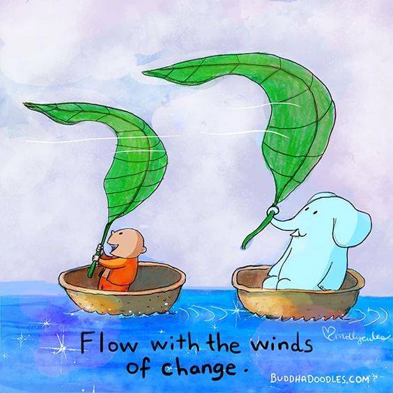 Flow with the winds of change.
#flow #goodvibrations #change #transformation #reiki #laughteryoga #mindfulness #meditation #intuition #medicalintuition #windsofchange