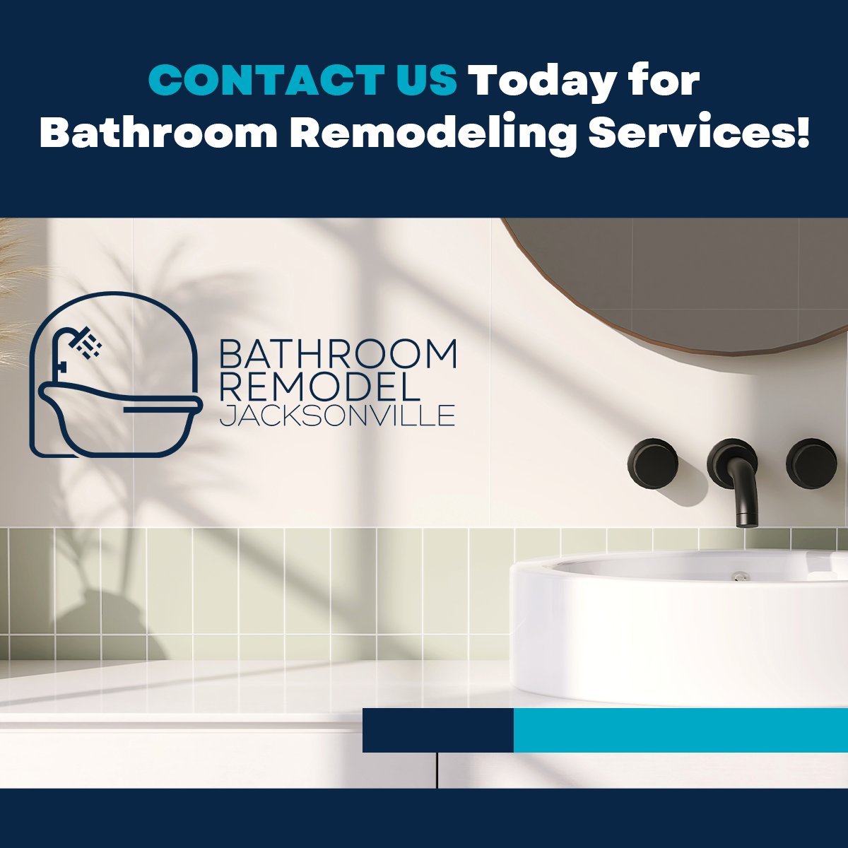 Contact Bathroom Remodel Jacksonville now to explore endless possibilities for your bathroom renovation.

Call 904-875-2005 now!

bathroomremodeljacksonville.com/contact-us/

#BathroomRemodelJacksonville #BathroomTransformation #ModernFixtures #BathroomDecor #BathroomGoals