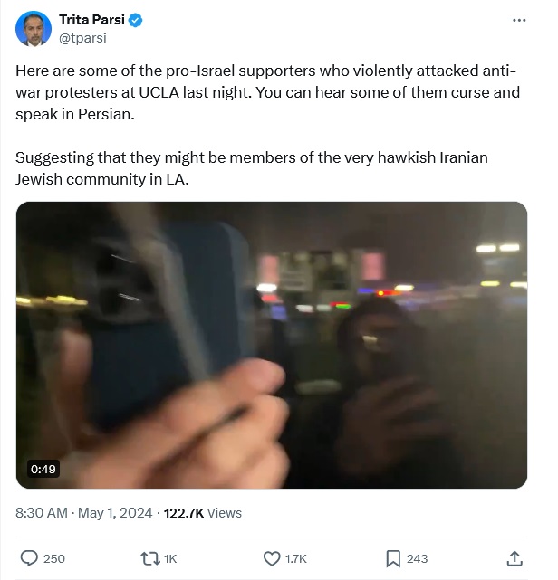 FOR SHAME Parsi!!! Again you show the world your true vile Jew hating colors. How do you even know if the people in this video are Jews or not?! We Iranian Americans are not surprised since you've been an apologist for the Ayatollahs in Iran for years!🤮 FYI @canarymission