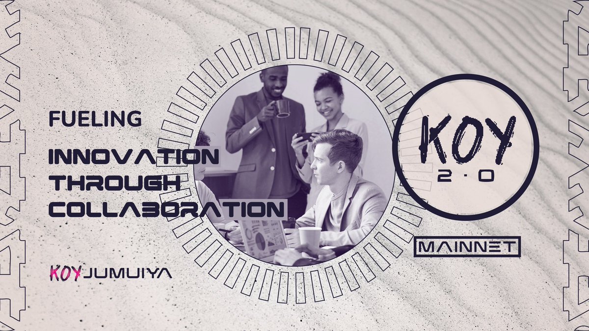 Join the @KOYJumuiya DAO today to take part in future decision-making, community building and engagement. Your voice counts in the  #KOYJumuiya Decentralized Autonomous Organization. 

#KOYv2