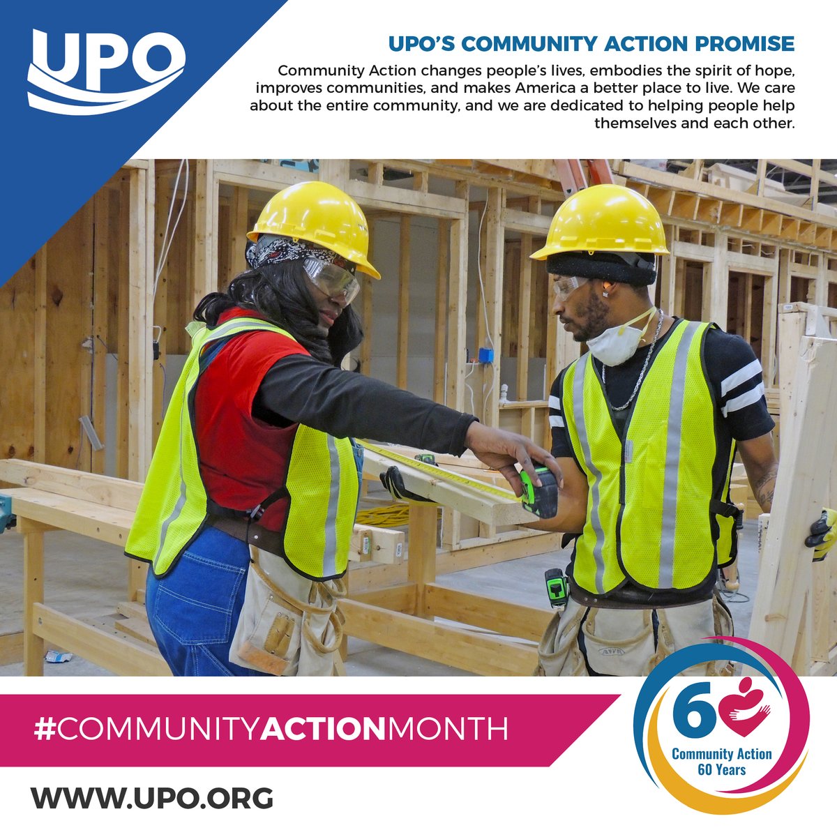 🎉 Celebrate #CommunityActionMonth! With our help, #DC residents become the change agents of their lives + achieve economic security. Donate: fundraise.givesmart.com/form/VdZUvA?vi… or text UPO Donate to 41444 #IamUPO #UPOinDC #60YearsStrong #CommunityAction60