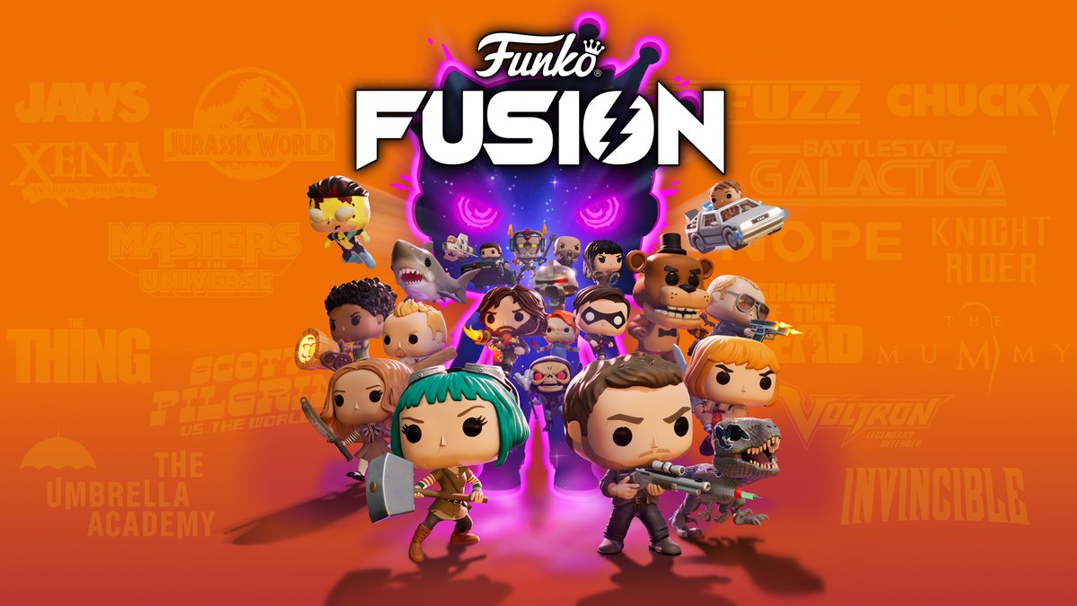 Celebrate your fandom like never before in Funko Fusion on #NintendoSwitch! Play with over 60 unique characters from across worlds of entertainment on September 13th.