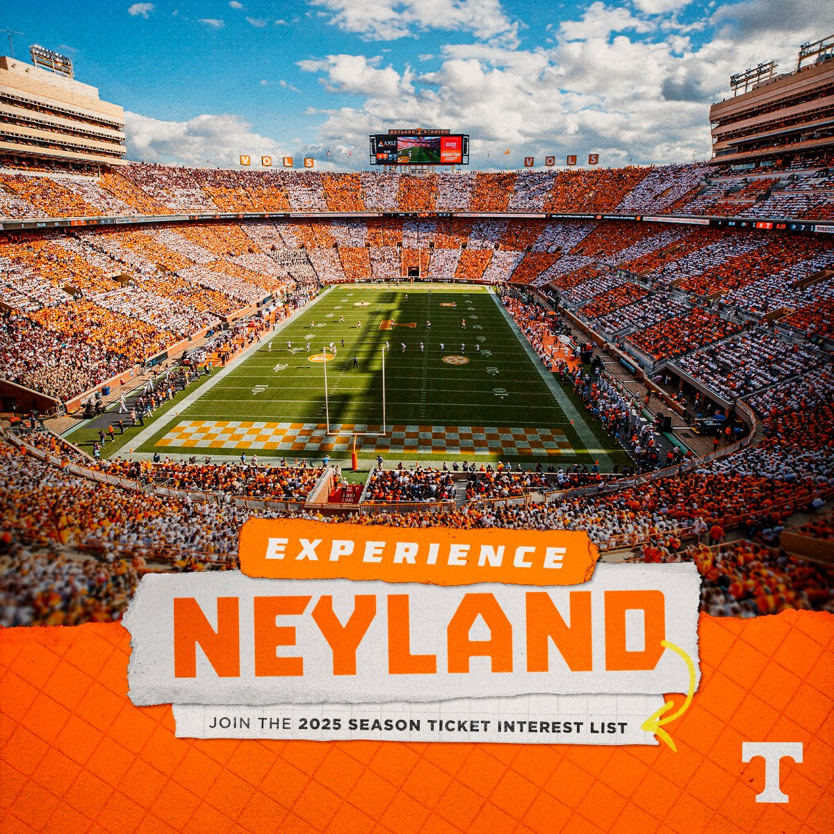 No place like Neyland. Joining the Interest List is the best way to get new season tickets.

📰 » 1tn.co/InterestList25

#GBO 🍊