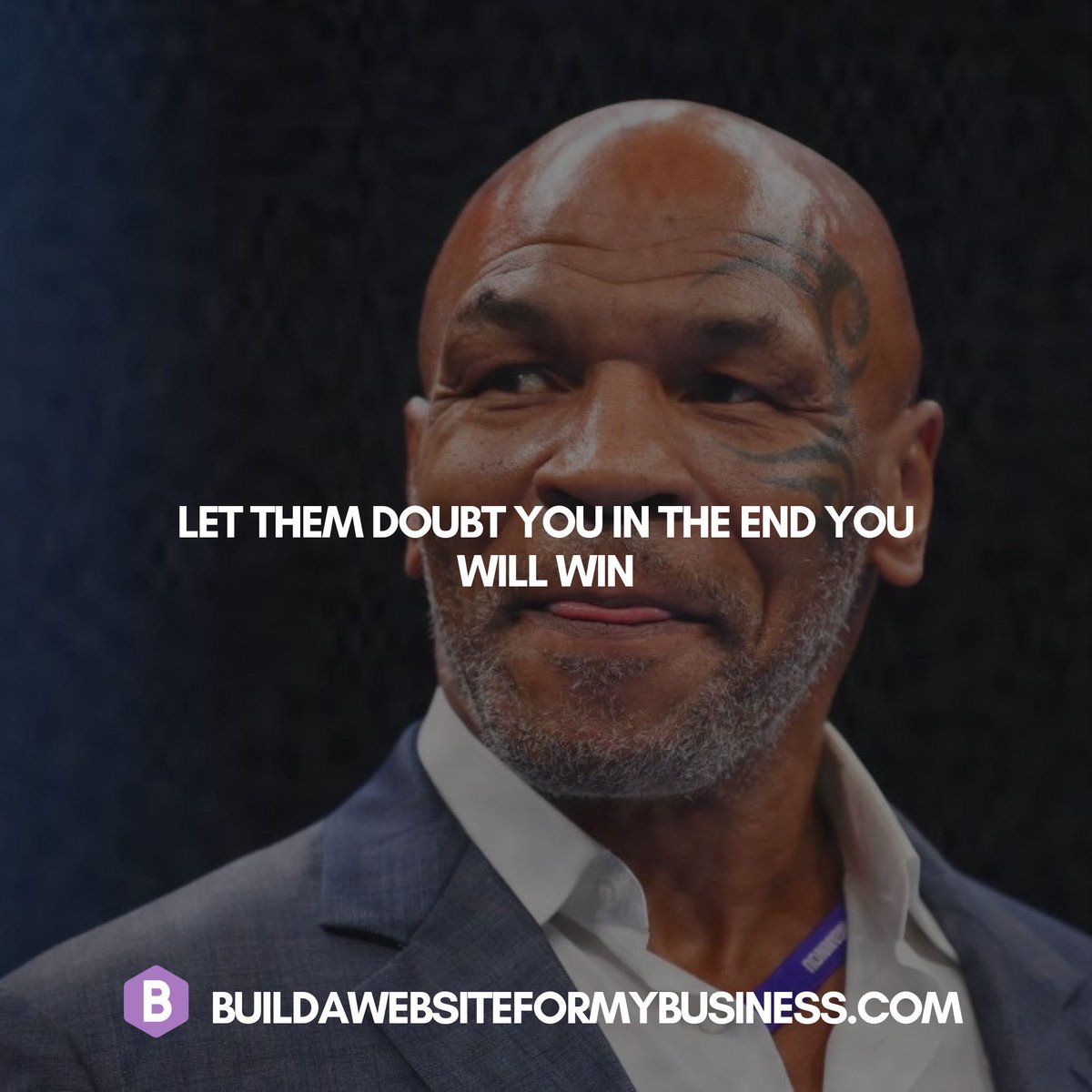 Let them doubt you in the end you will win - Let us build your website while we build your business buildawebsiteformybusiness.com 
.
.
#InspirationDaily #QuoteOfTheDay #MotivationalQuotes #InspirationalQuotes #Positivity #PositiveMindset #SelfImprovement #DreamBig #AchieveGreatness