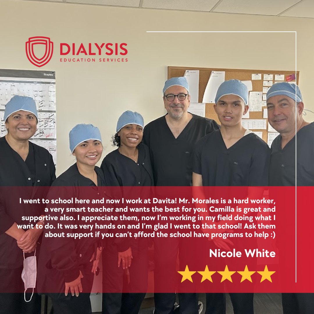 Are you ready to embark on a fulfilling healthcare career? With nearly 15 years of dedicated teaching experience, our training school prepares aspiring professionals for success in the field.
#DreamBig #DialysisEducation #HemodialysisTraining #HealthcareHeroes #MakeADifference