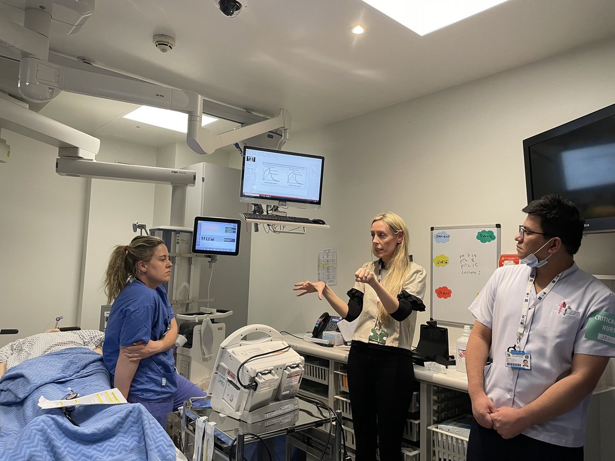 Critical care insitu simulation aims to train healthcare staff in dealing with emergencies, resuscitation and clinical skills within the environment they work. Today we simulated the management of an acute asthmatic patient.