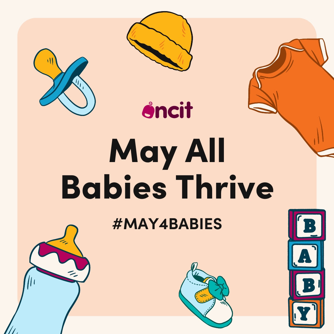 May is here, and so is 'May All Babies Thrive Month'! Join us in celebrating with @NCITorg to shine a spotlight on the well-being of our youngest citizens throughout the month. #MayAllBabiesThrive #InfantWellBeing