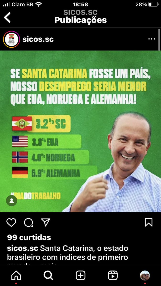 E a cara de pau impressiona 
Impessoalidade passa longe do @GovSC