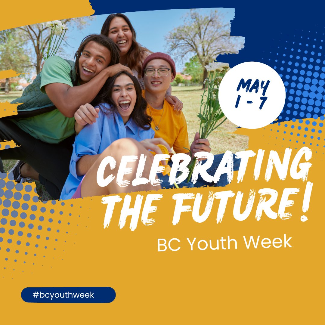 It’s BC Youth Week is a provincial celebration of youth held annually during the first week of May! Check out ow.ly/CShQ50RtYqk for more information. Did you know WorkBC Employment Services are available to people 16+, as long as they are not full time students.