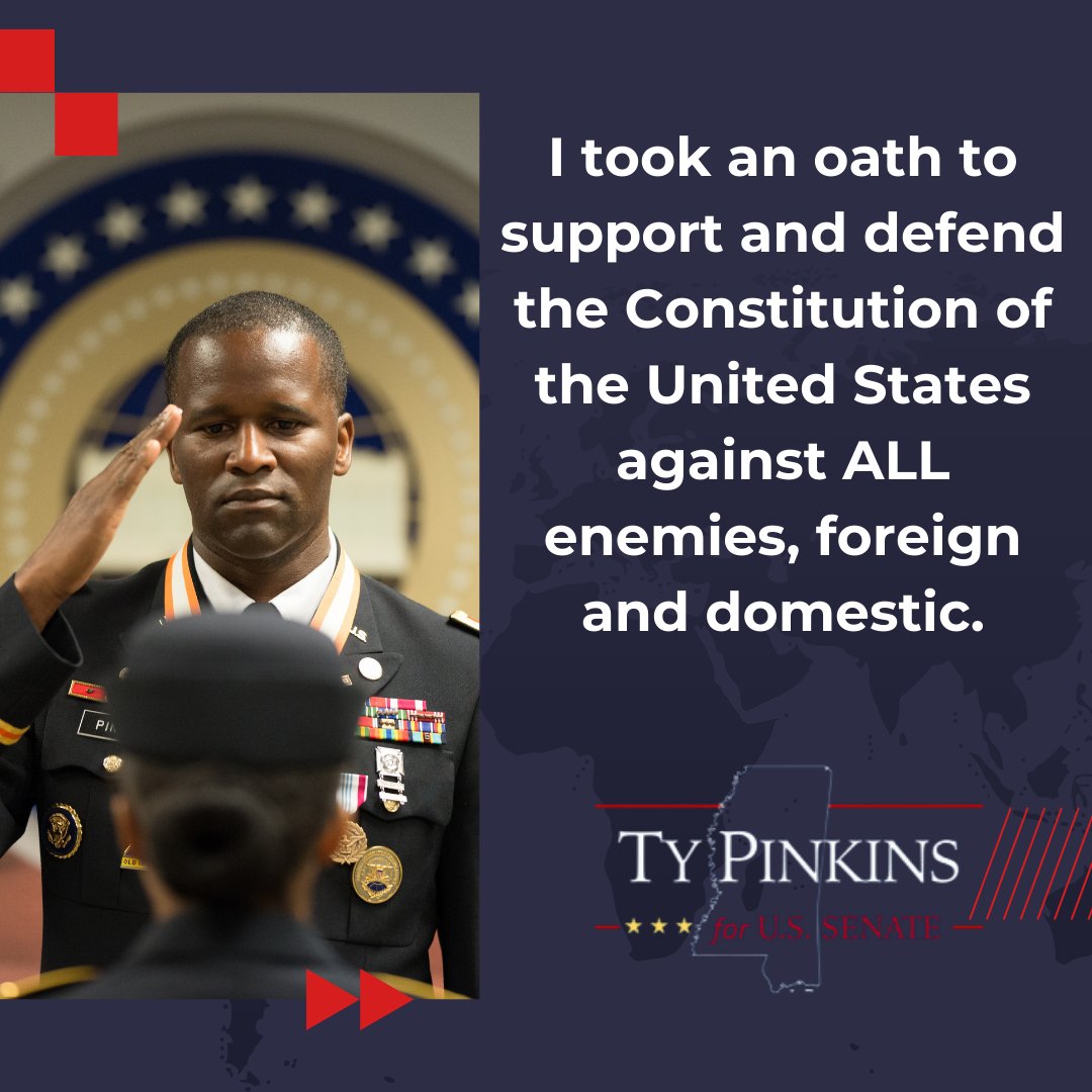 During my 21 years of active duty and three combat tours, I was honored with the Bronze Star for my actions. My military experience has greatly influenced the person I am today. If you are a Veteran interested in joining our campaign efforts, visit TyPinkins.com.