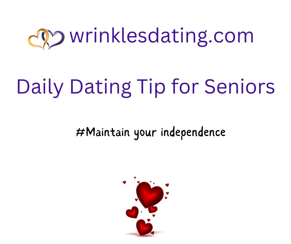 It is very important...

#seniordating   #smartdating   #maturedating   #singleover60   #relationship   #loveover60   #seniorsingleslove   #lovestories   #loveafter50