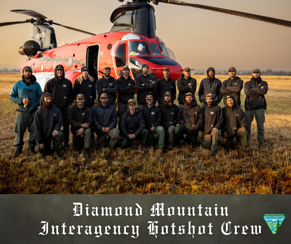 🔥Want to make an impact on the front lines of fire suppression while experiencing America's beautiful wilderness? 🙋The #DiamondMountain IA Hotshot Crew is hiring! If you have what it takes to join this elite team, apply today 👉ow.ly/qeIE50Ru7Qs #NowHiring #firejobs