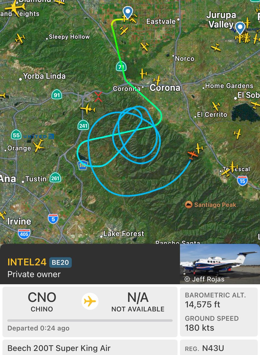 OES Intel 24 flying after the Earthquake.. 🤔🤷‍♂️