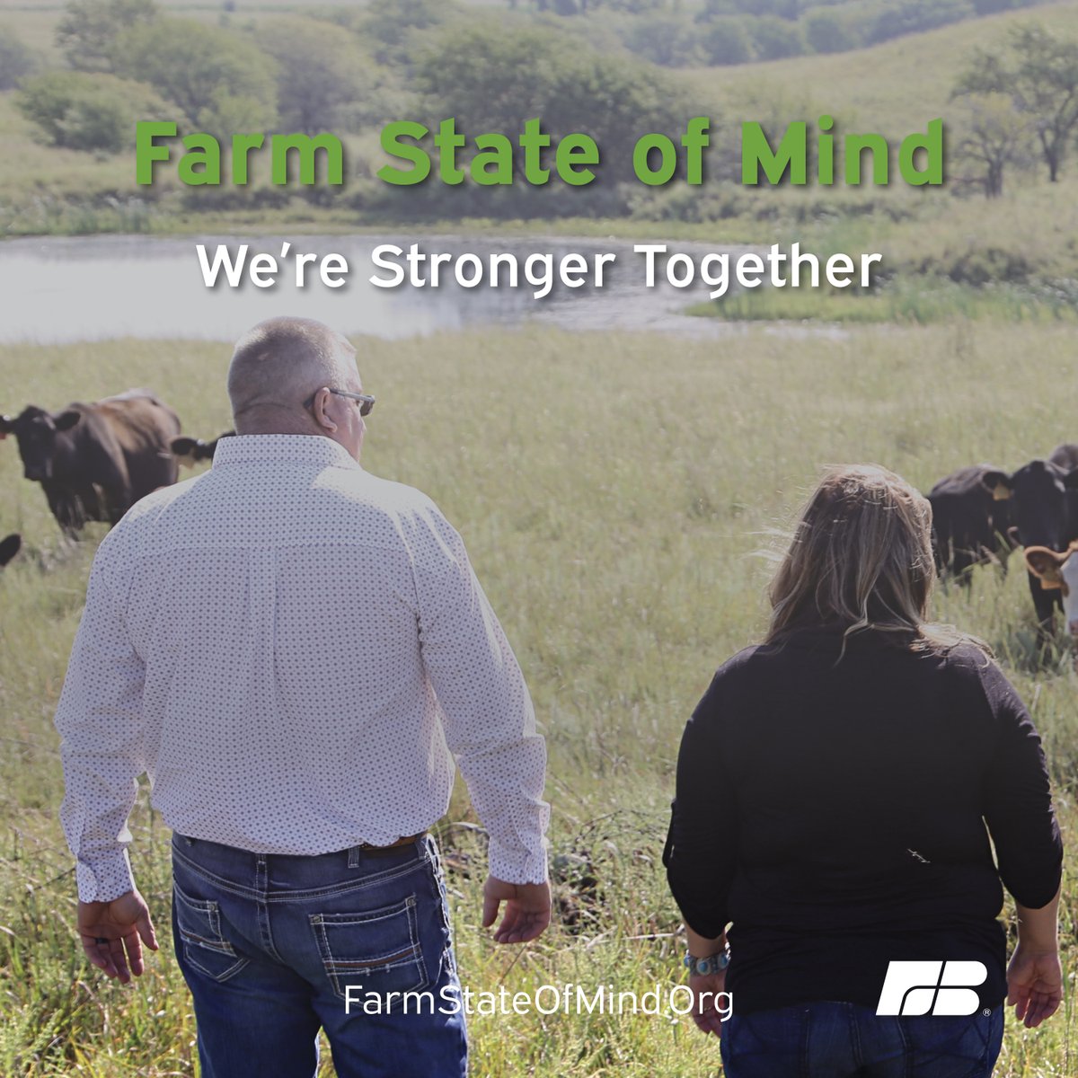 May is Mental Health Month, and Farm Bureau is encouraging farmers & ranchers to use small gestures to make a big impact. You can find resources for mental health at ow.ly/ZsxI50Ruc4R or ow.ly/6Os250Ruc4S. #TogetherAll #FarmStateOfMind #MentalHealth