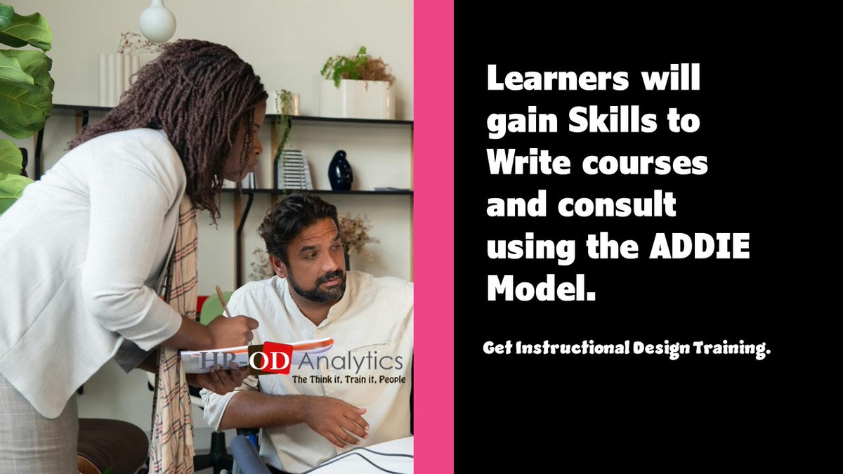 Take this course in Instructional Design. Learn to write course content for corporations: adrienne-s-school-2b8a.thinkific.com/courses/learn-…

#Writing #Training #Learning #Management #InstructionalDesign #Venturecapital #ITConsulting #Remote #Leadership #Consulting #Education #Art