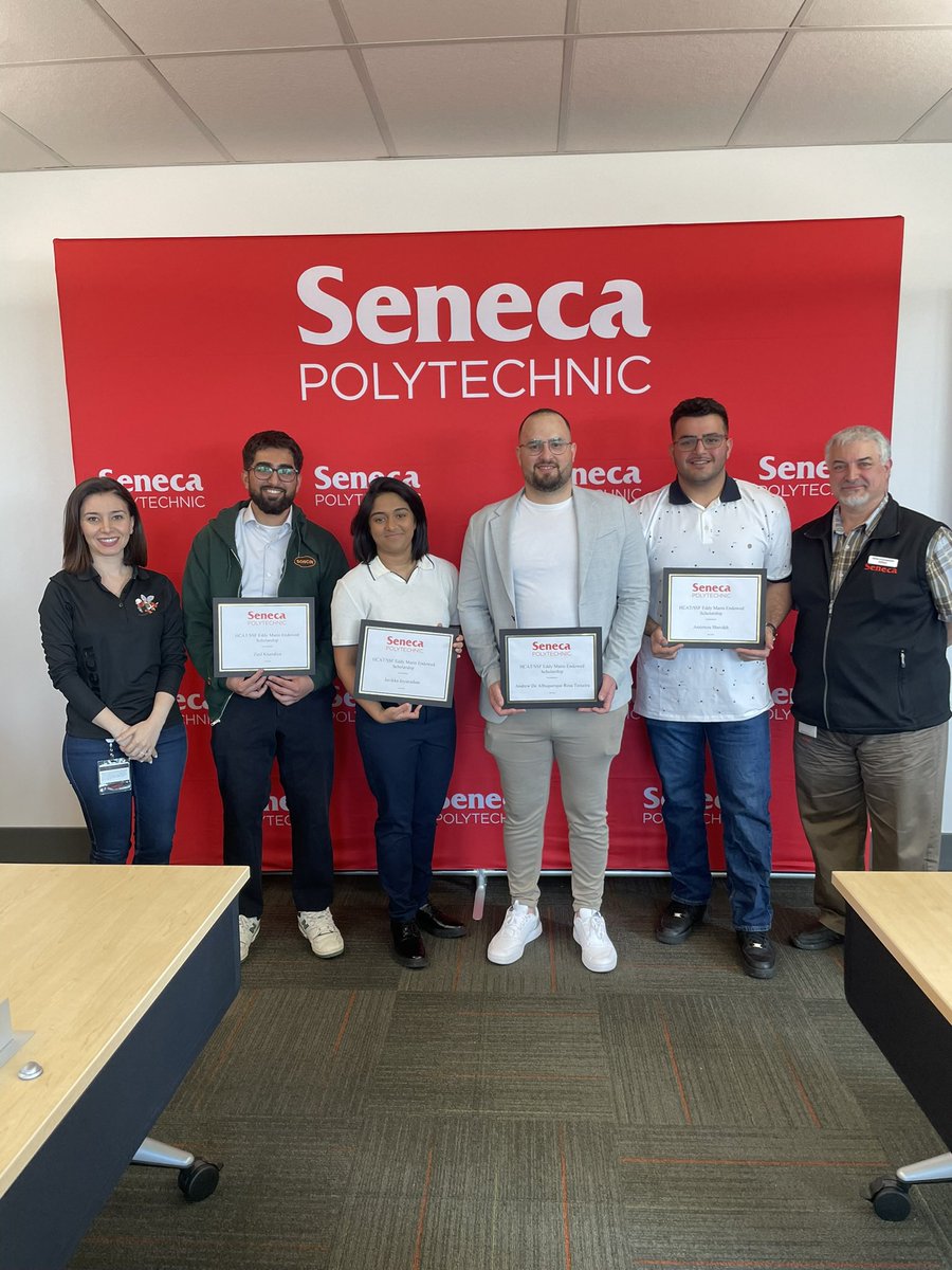 senecasecet's tweet image. Celebrating the 2024 HCAT/SSF Eddy Marin Endowed Scholarship awards!🎉
Congratulations to all the recipients. We are very proud of you! 👏🏻 
 #senecaproud #senecapolytechnic #HCATscholarship #challengeaccepted #challengeaccomplished