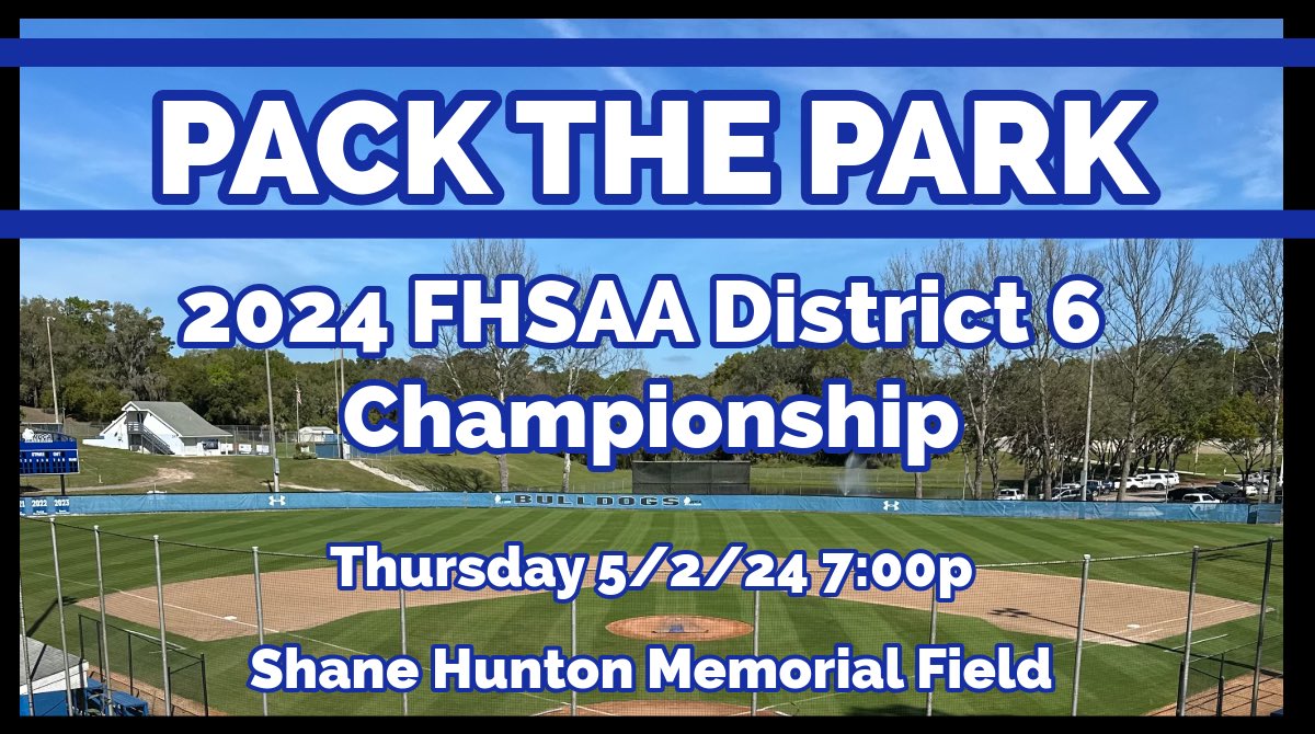 Pack the Park Thursday!! 

Dogs will host the Master’s Academy Eagles Thursday night for the 2024 FHSAA District 6 Championship. Game time is 7pm!
#MDCABaseball #PackThePark